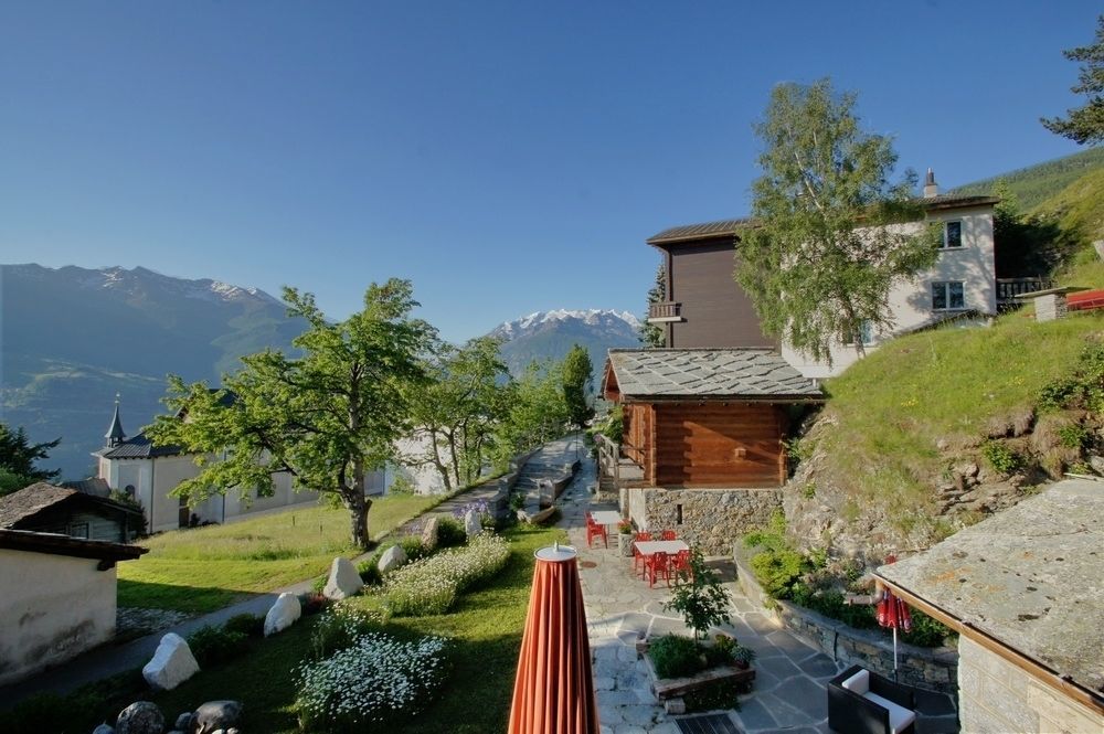Hotel Alpenblick Zeneggen Eksteriør billede
