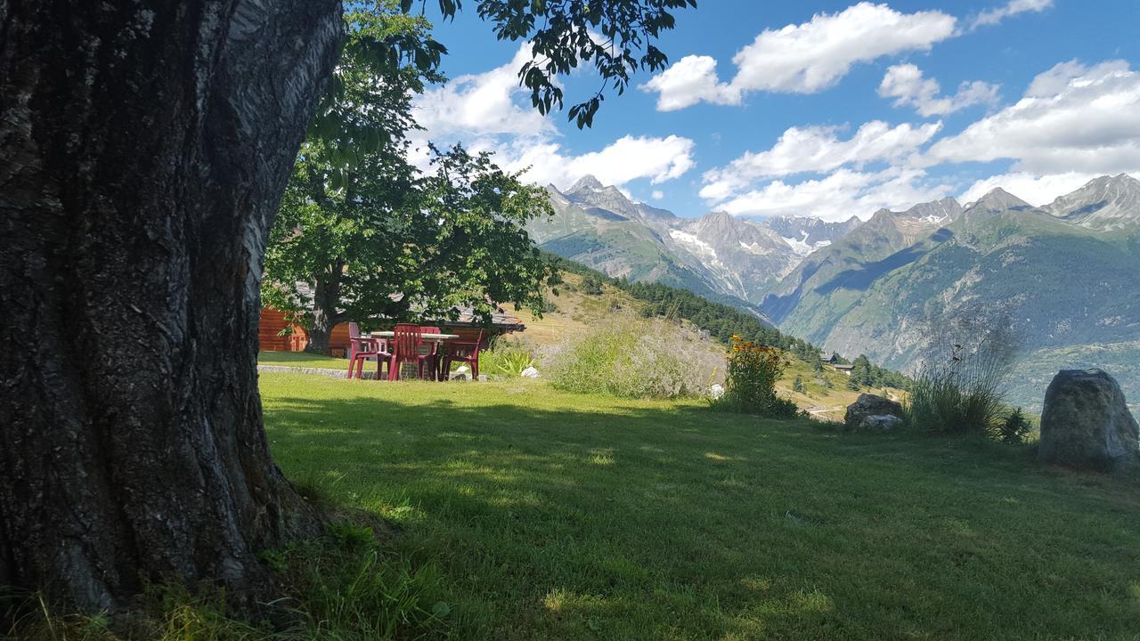Hotel Alpenblick Zeneggen Eksteriør billede