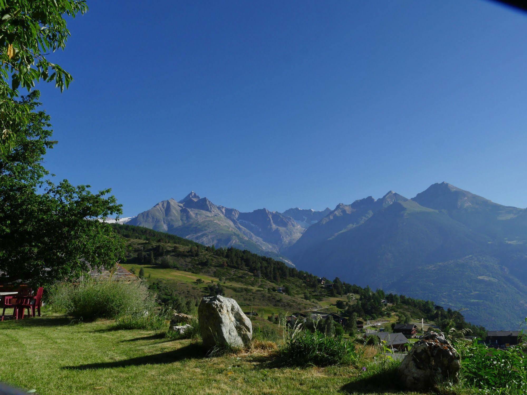 Hotel Alpenblick Zeneggen Eksteriør billede